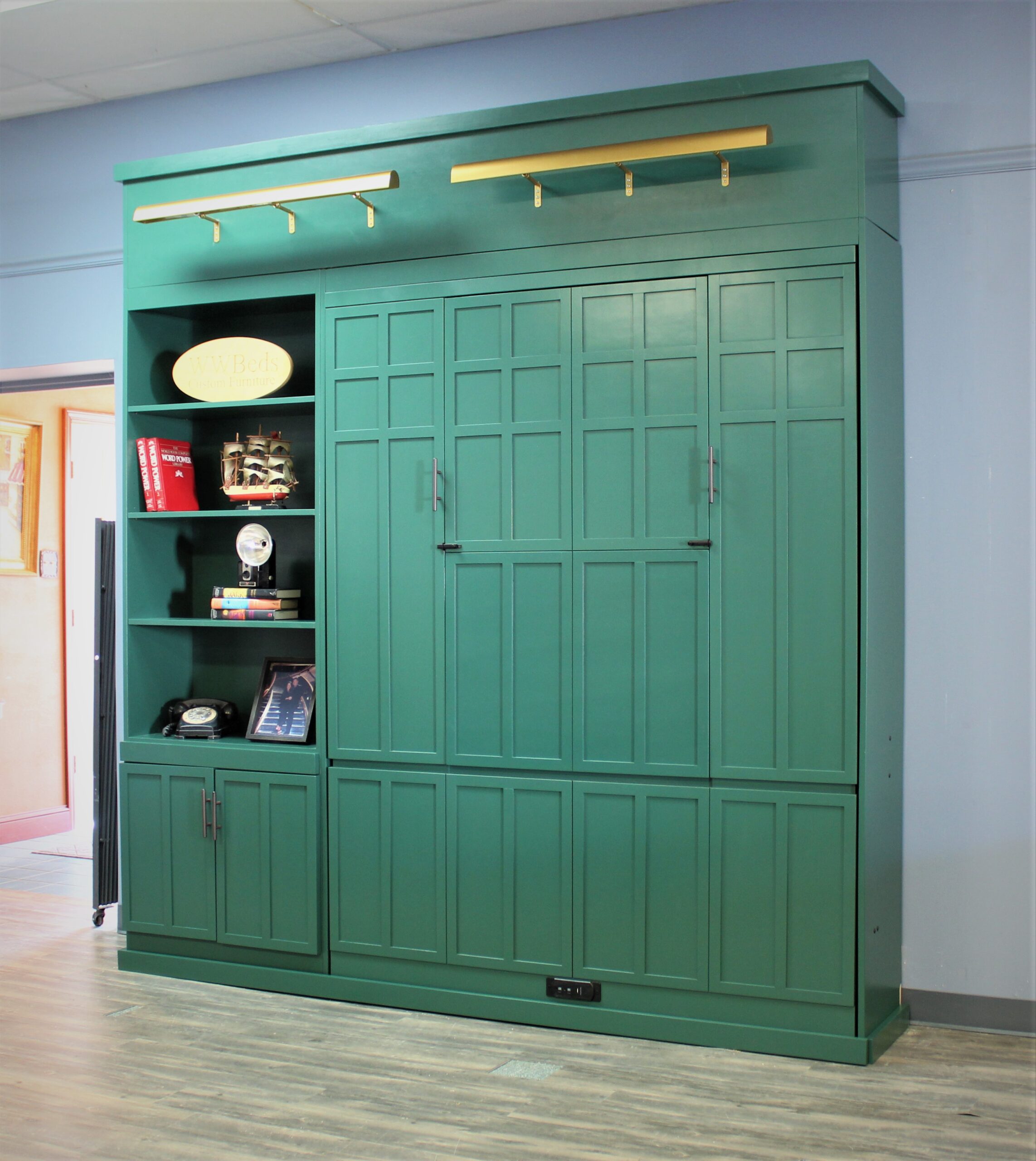 FLW Murphy Bed Side Closed