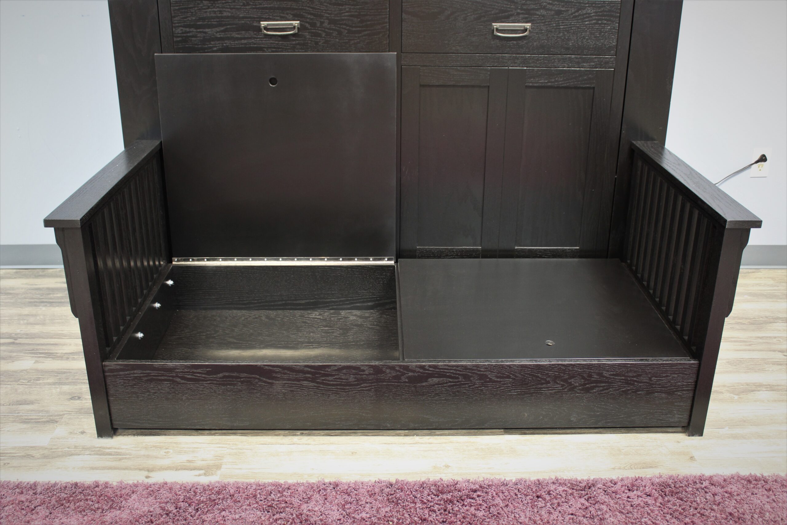 Mission Murphy Bed Storage in Base of Sofa