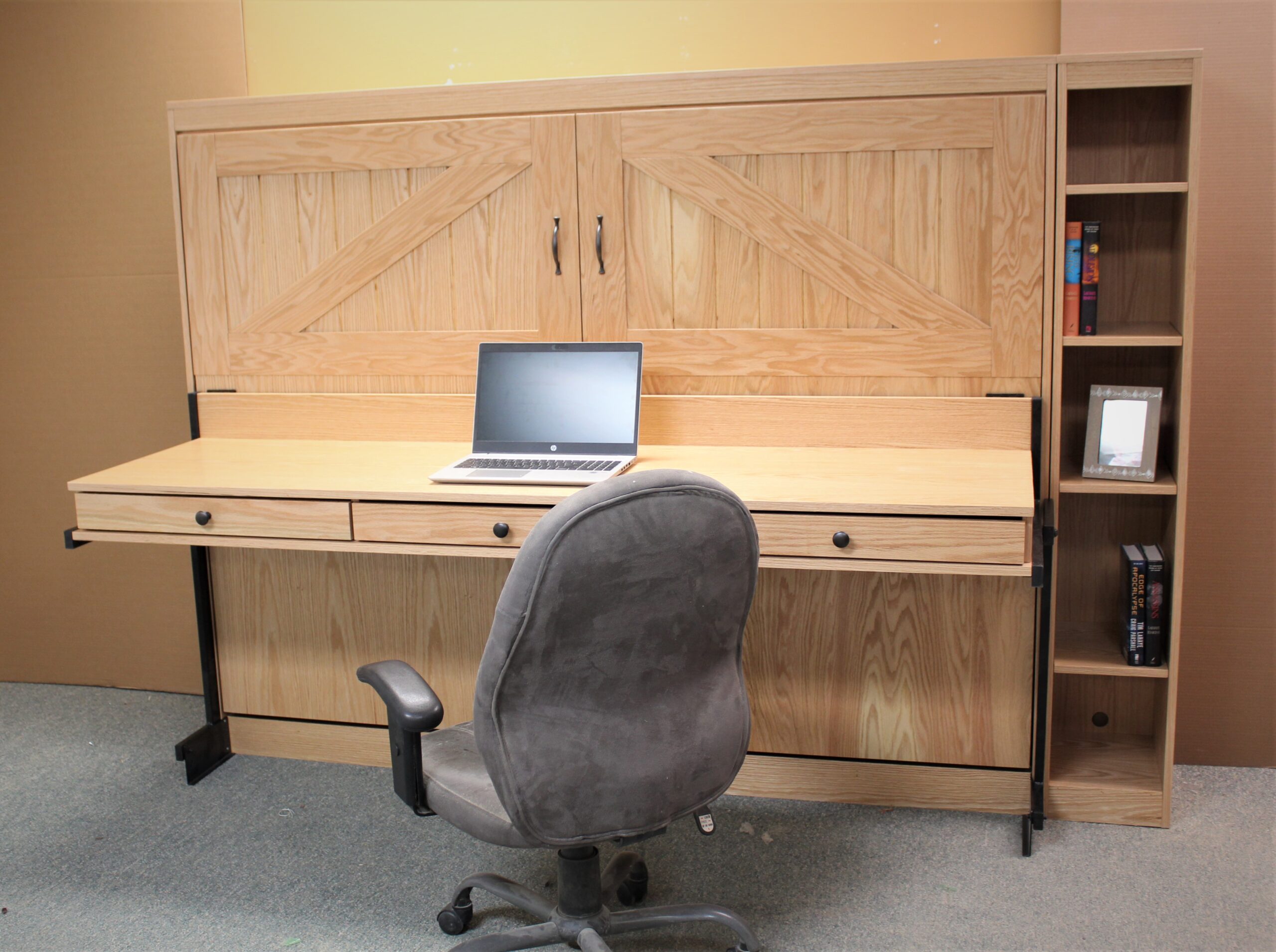 Barn Door Murphy Bed Side Closed