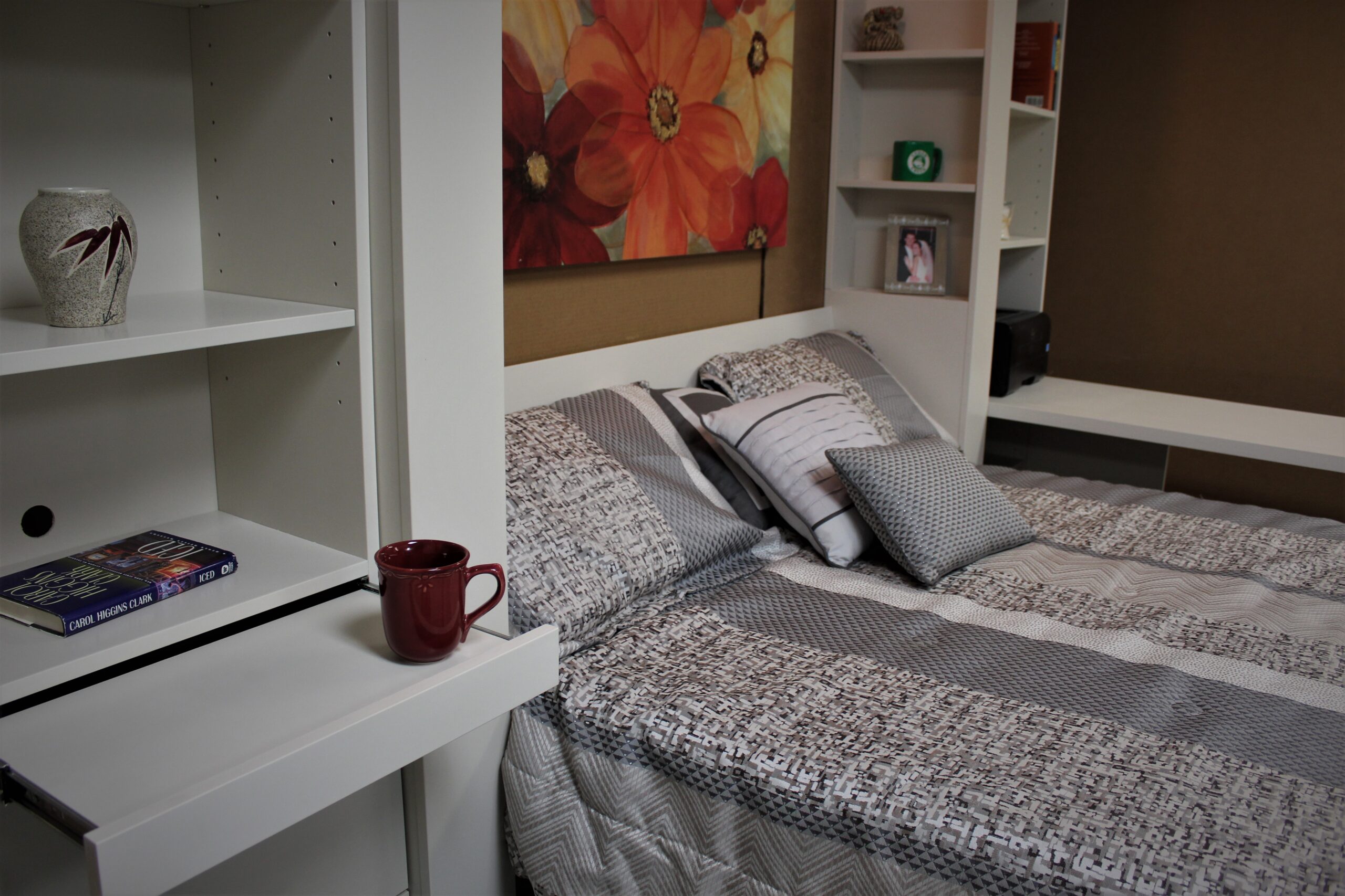 Dry Erase Murphy Bed Drink Tray