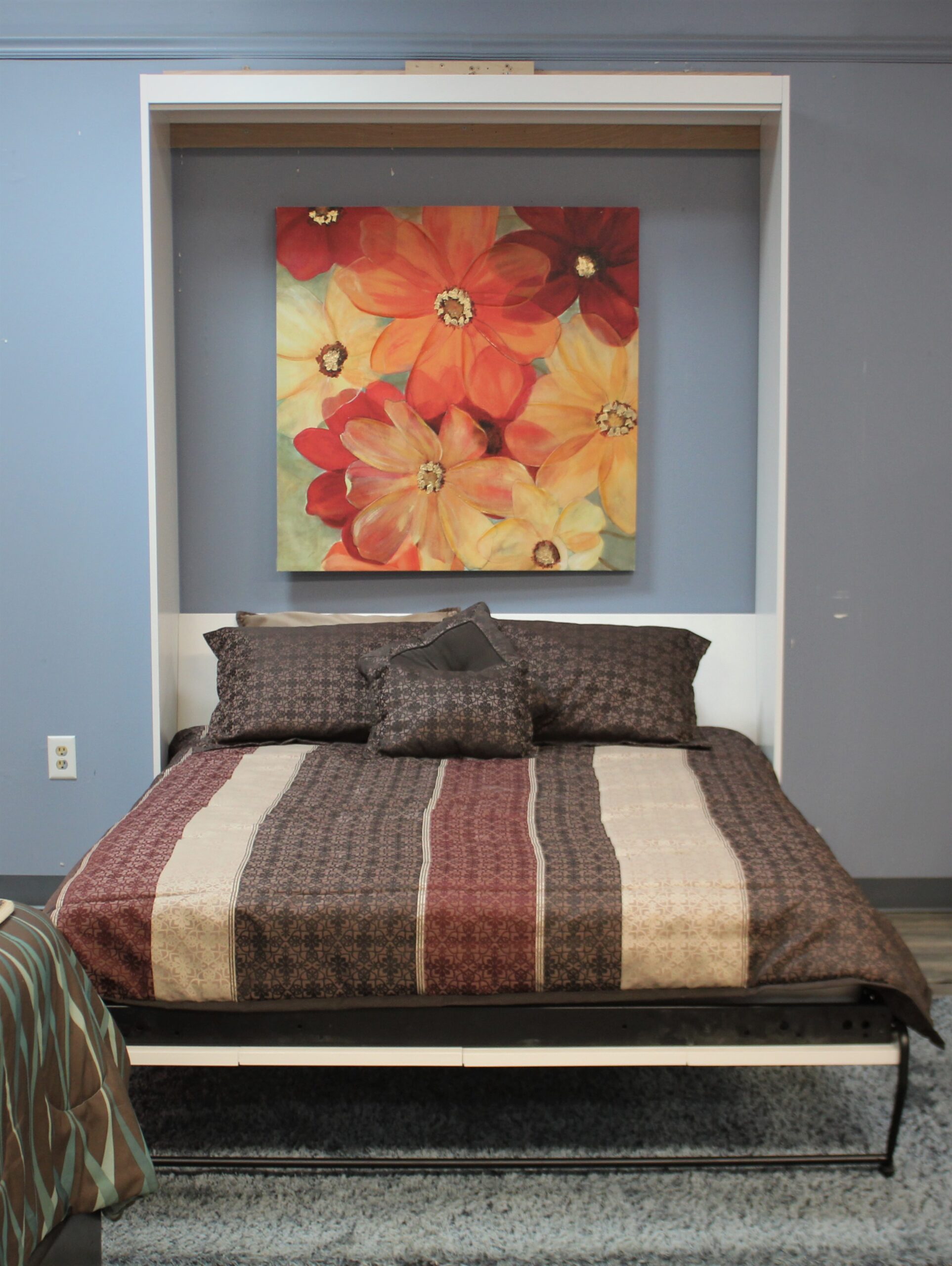 Templeton Murphy Bed Front View of Bed Shown Open