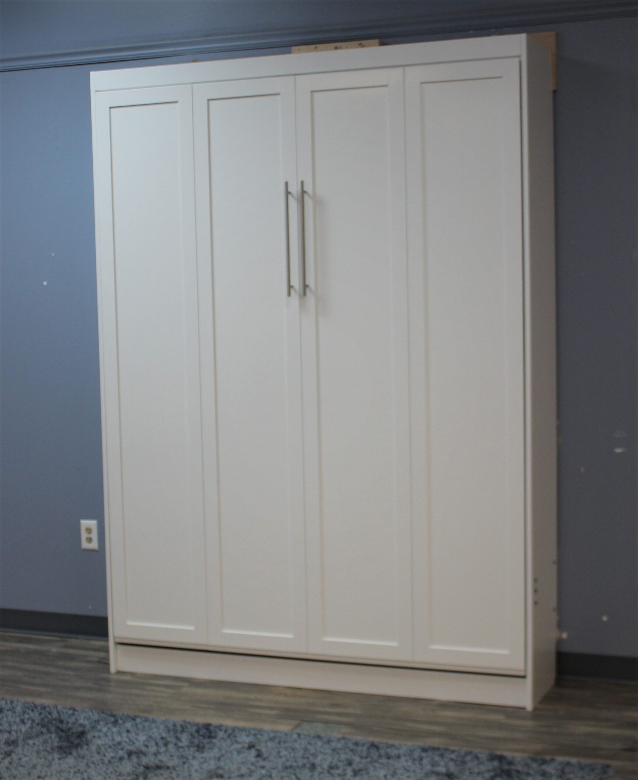 Templeton Murphy Bed Side View of Bed Shown Closed