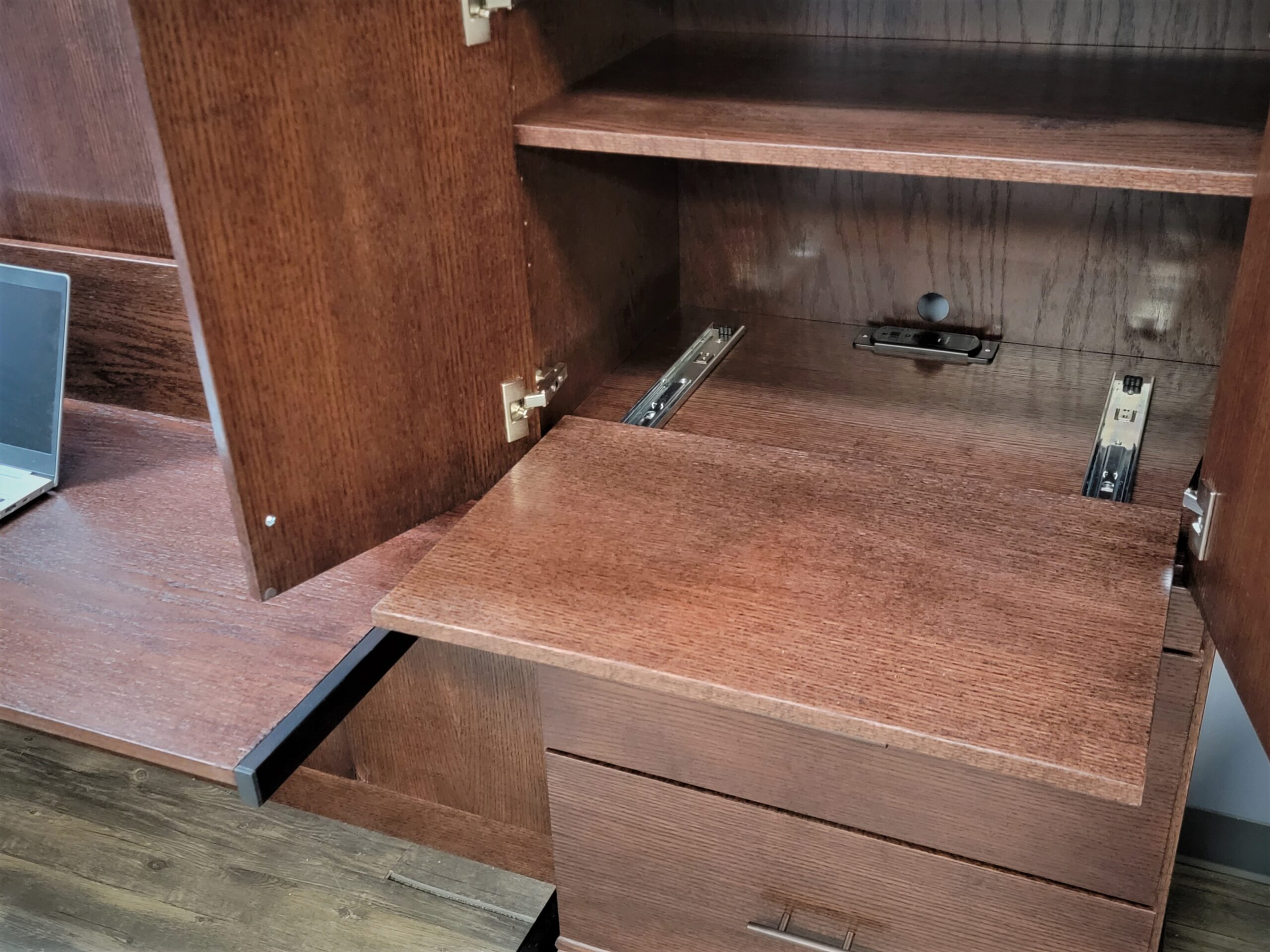 121-0222b Alpine printer pull-out