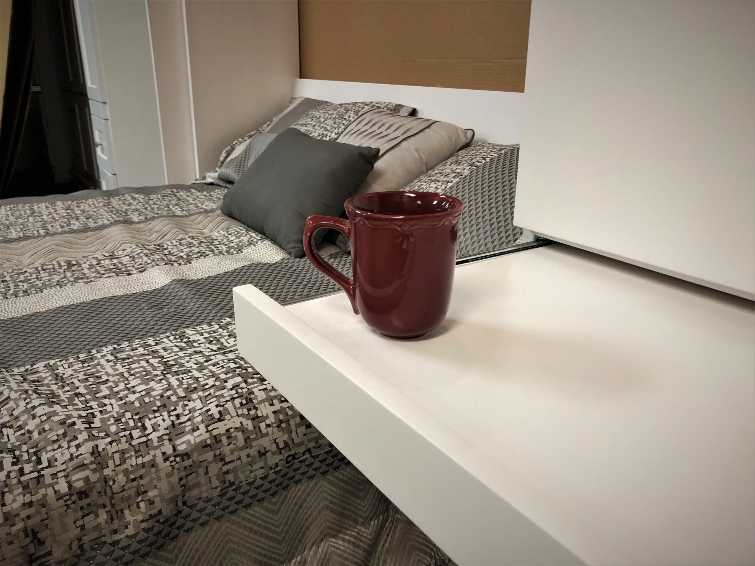 Manhattan Murphy Bed Pullout Drink Tray