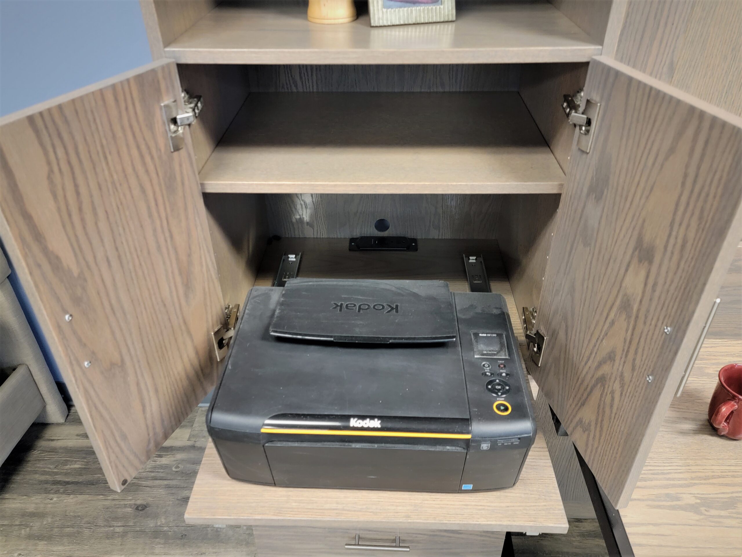 1222-0222 Ginsburg printer pull-out