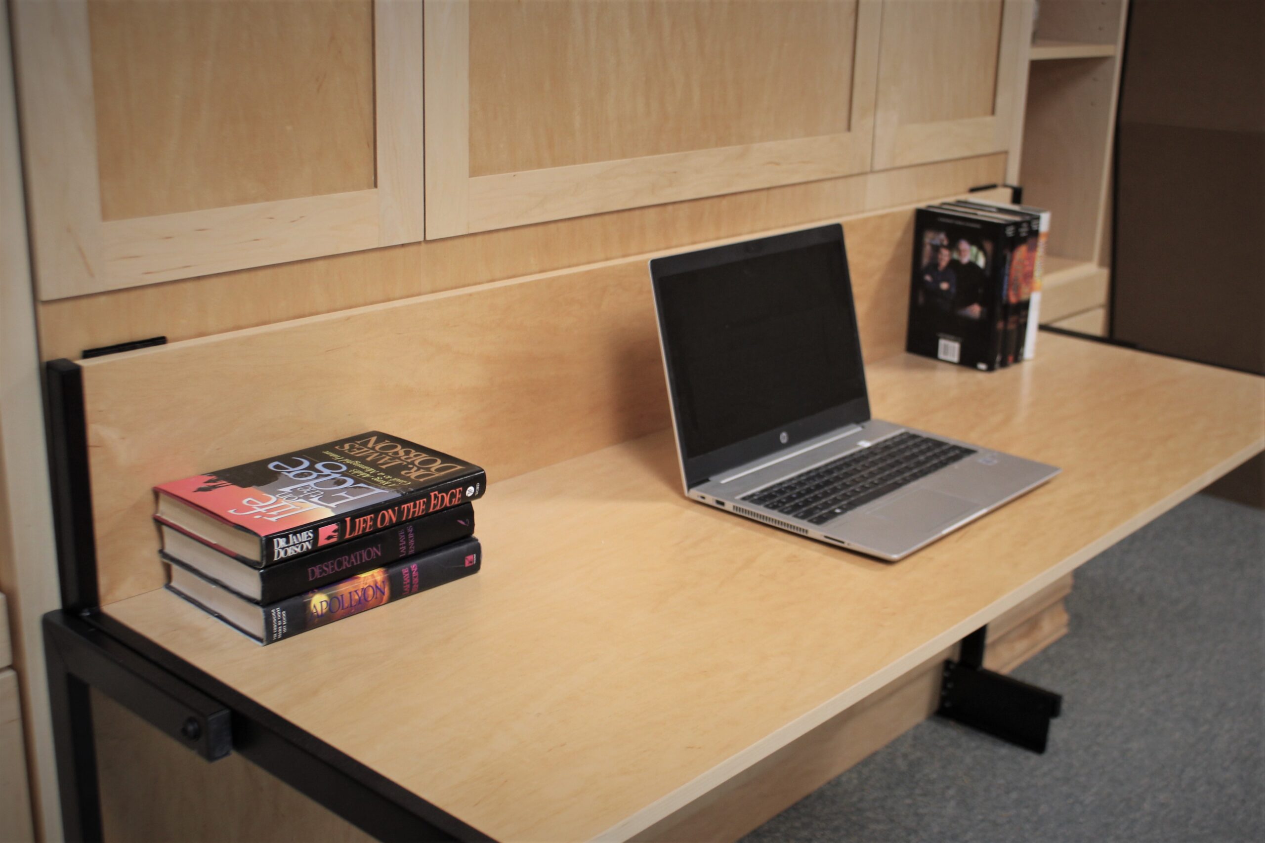 Hunting Club Murphy Bed Stay Level Desk