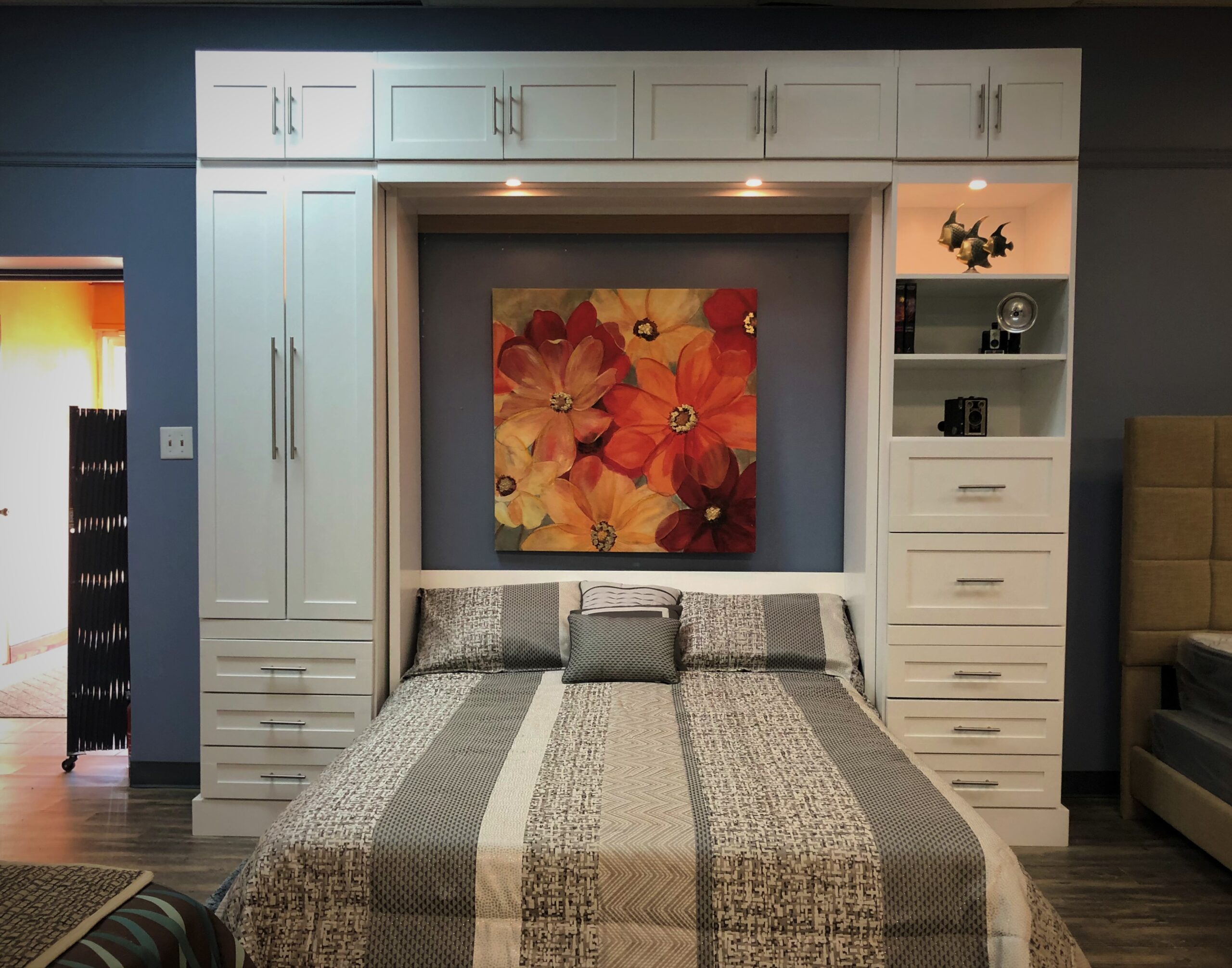 Templeton Murphy Bed Front View of Bed Shown Open