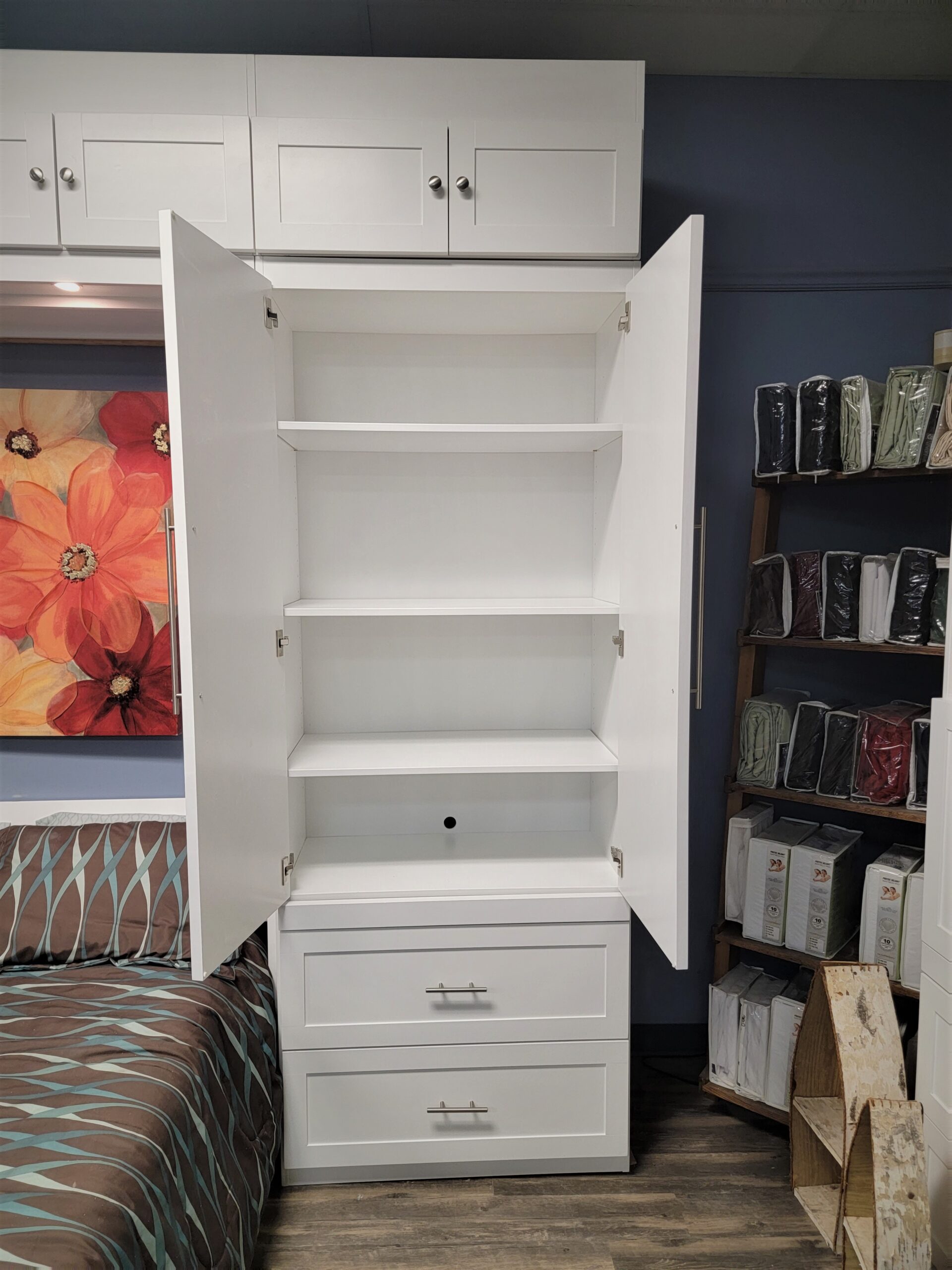 123-0222 Templeton open cabinet doors