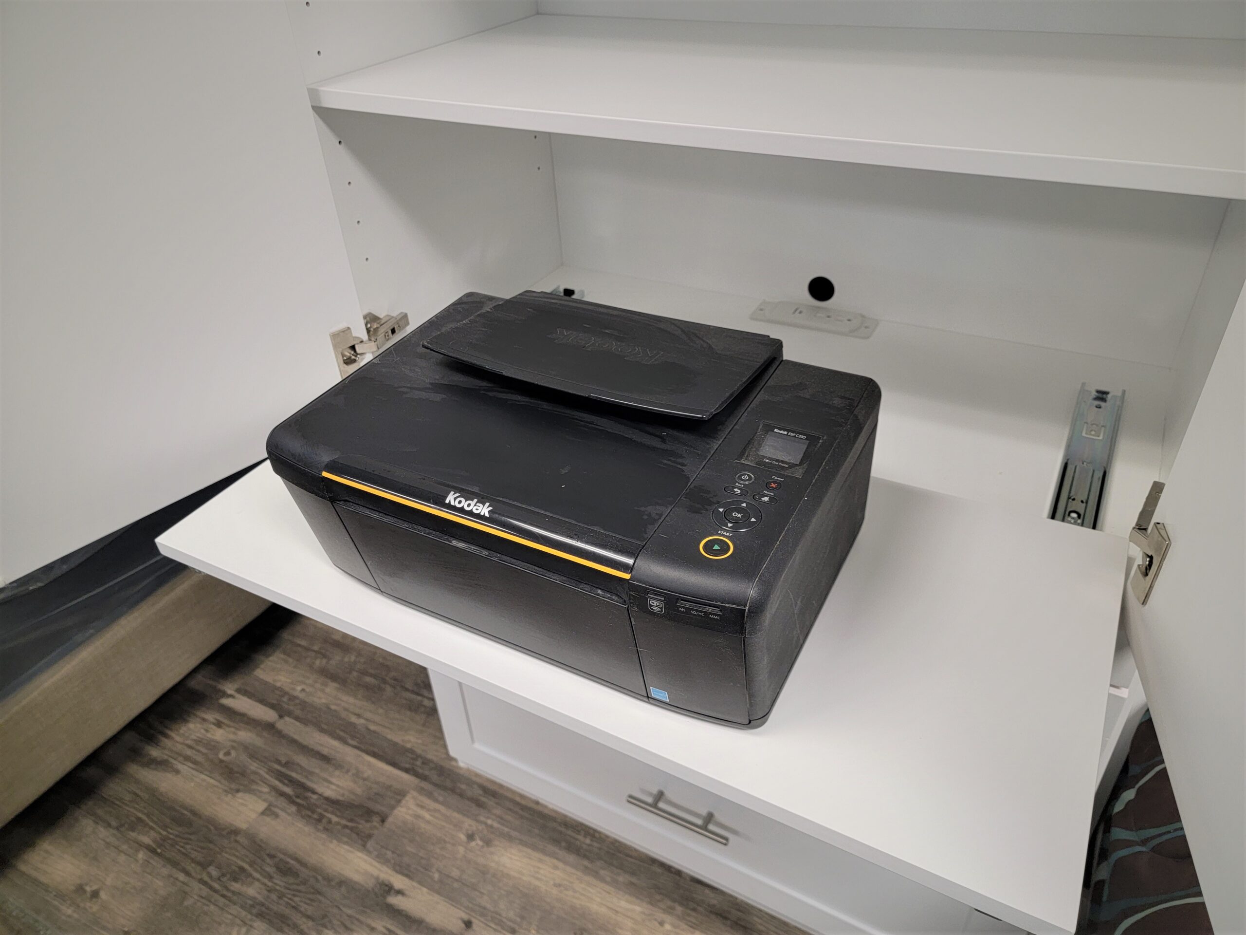 123-0222 Templeton printer pull-out