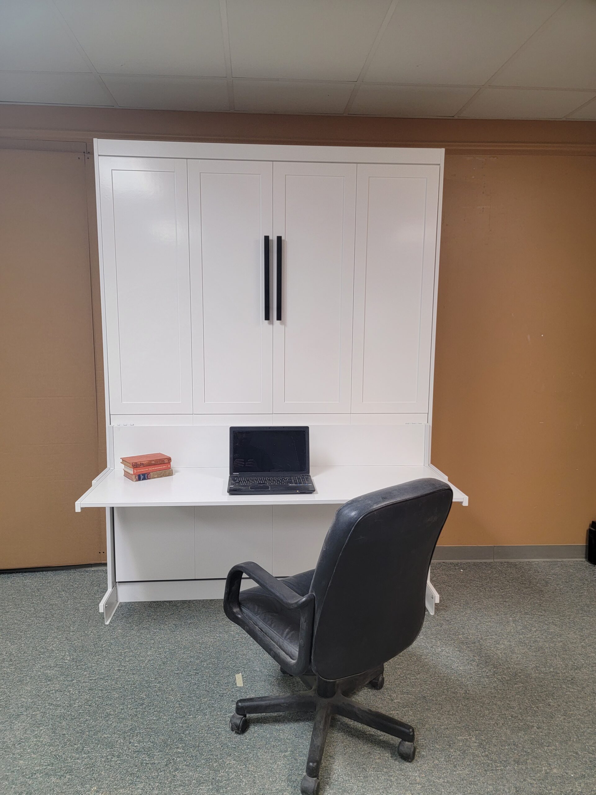 Templeton Murphy Bed Front View of Murphy Bed Shown Closed