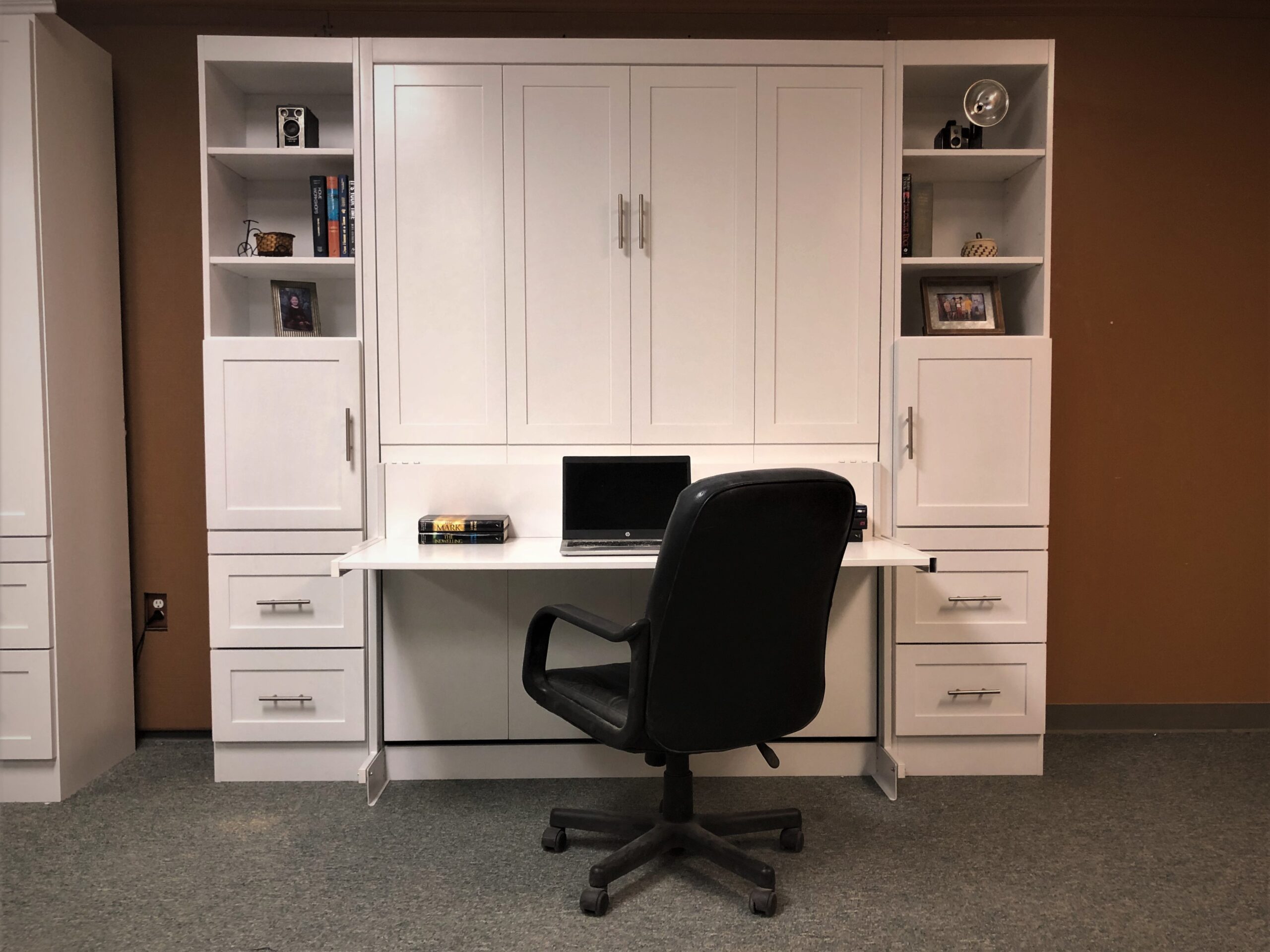 Templeton Murphy Bed Front View of Murphy Bed Shown Closed