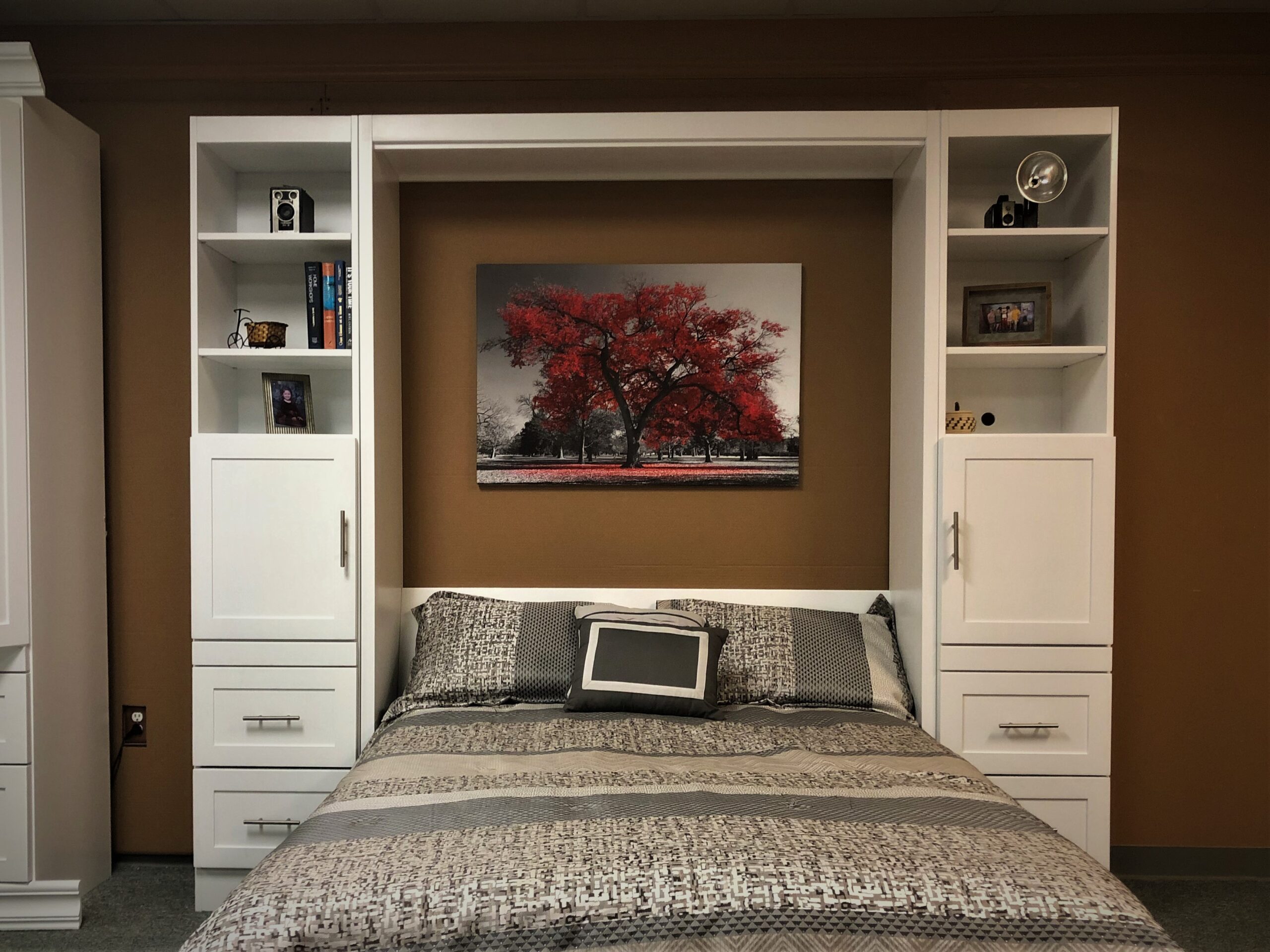Templeton Murphy Bed Front View of Bed Shown Open