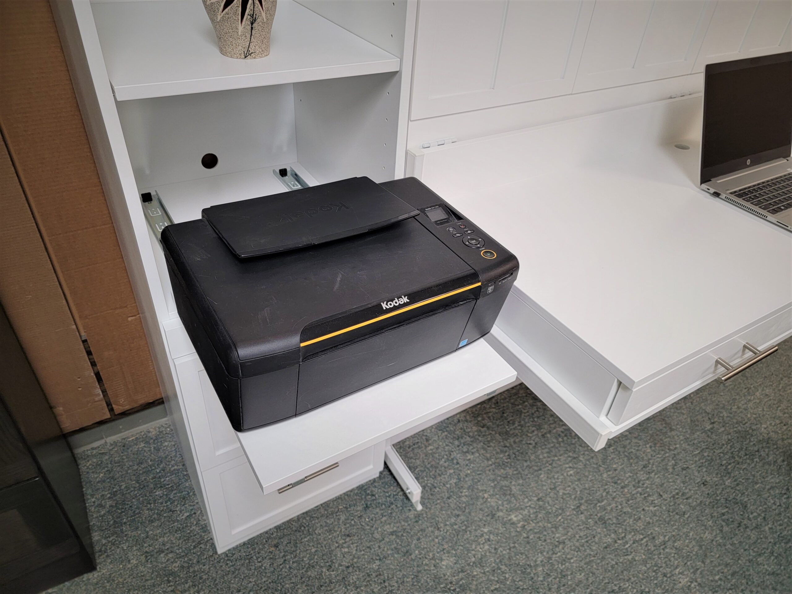 124-0322 FLW printer pull-out