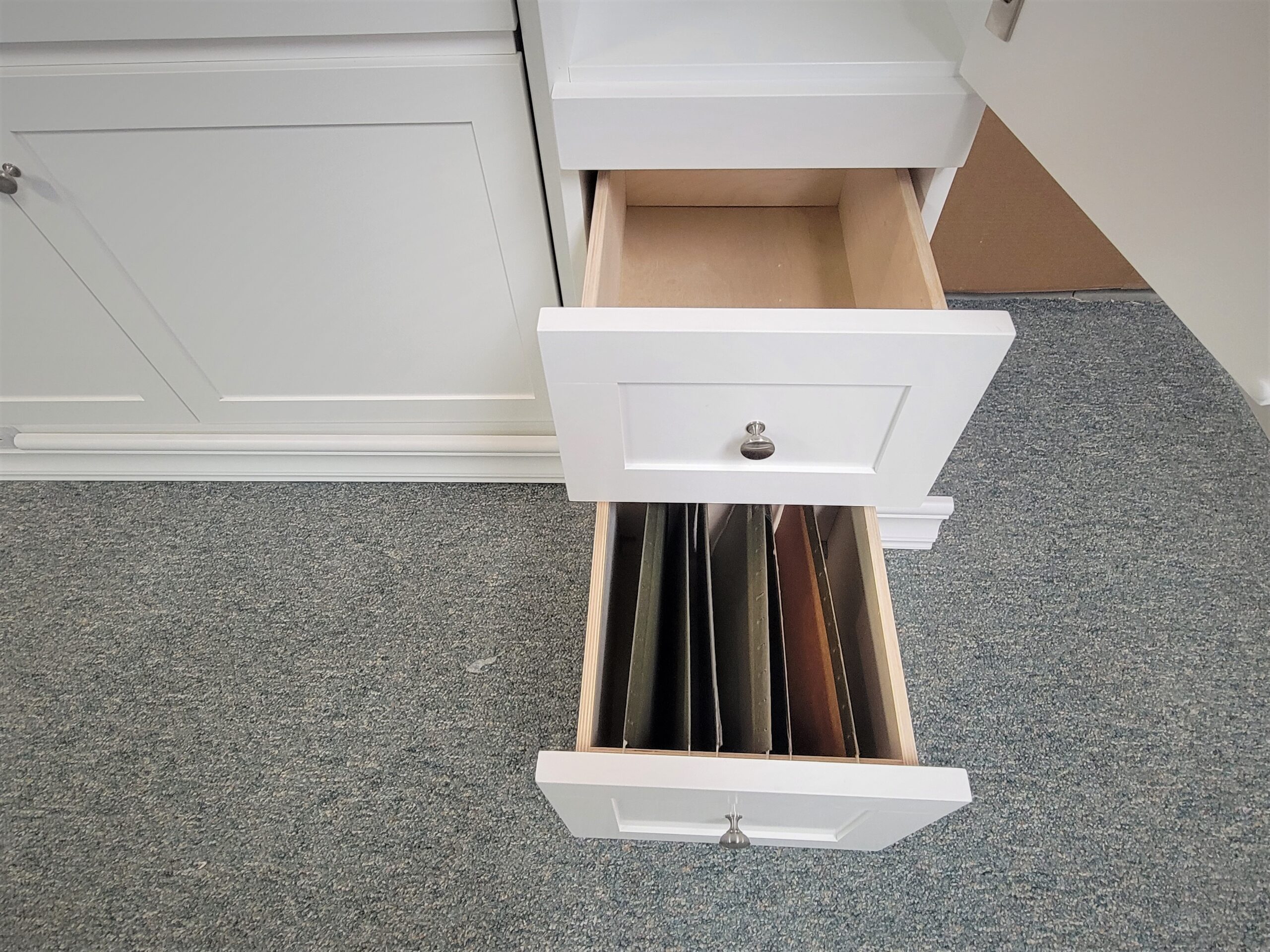 Christy Murphy Bed One File Drawer, One Regular Drawer in Bookcases