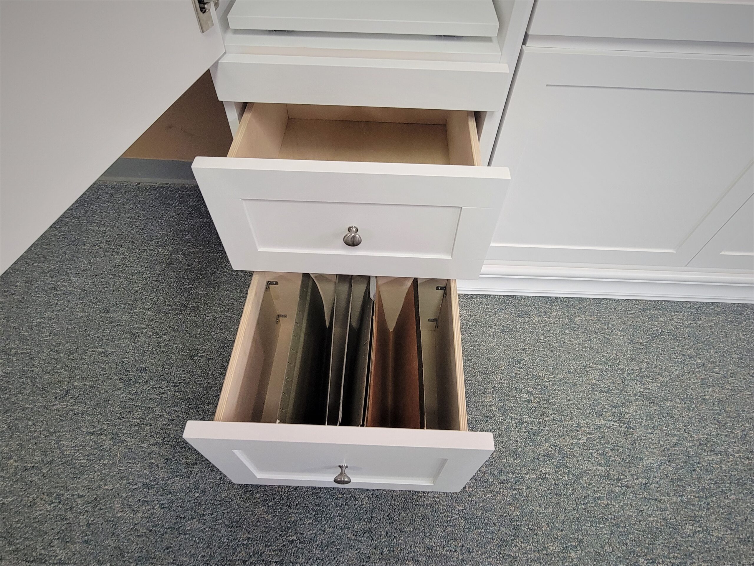 Christy Murphy Bed Left Bookcase Drawers