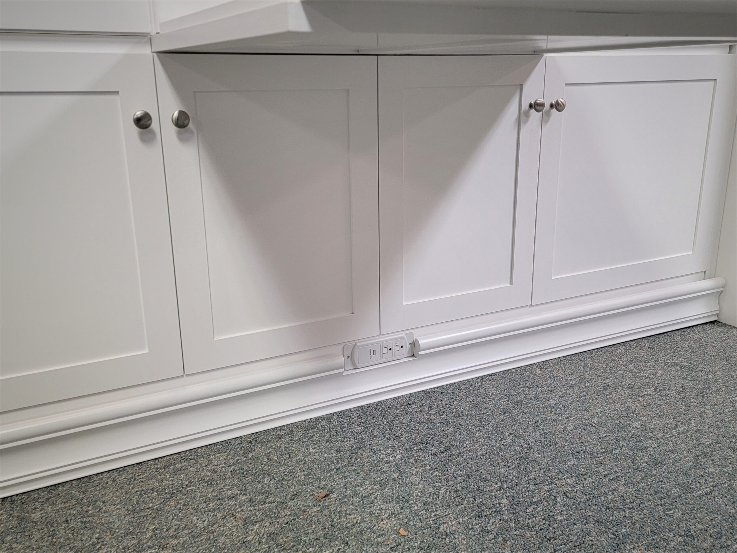 Christy Murphy Bed Charging Station in Base of Bed