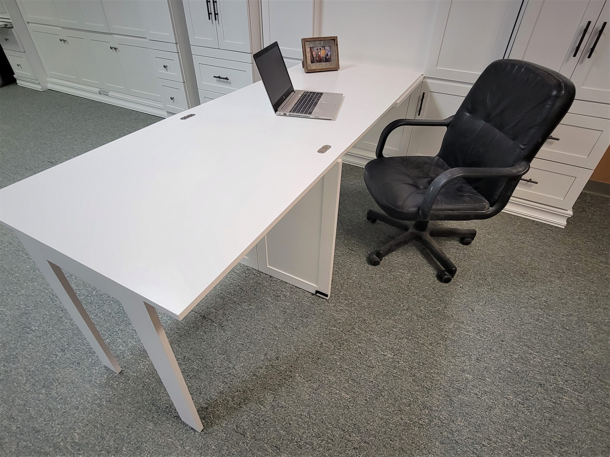 Christy Murphy Bed Close Up of Double Fold Desk