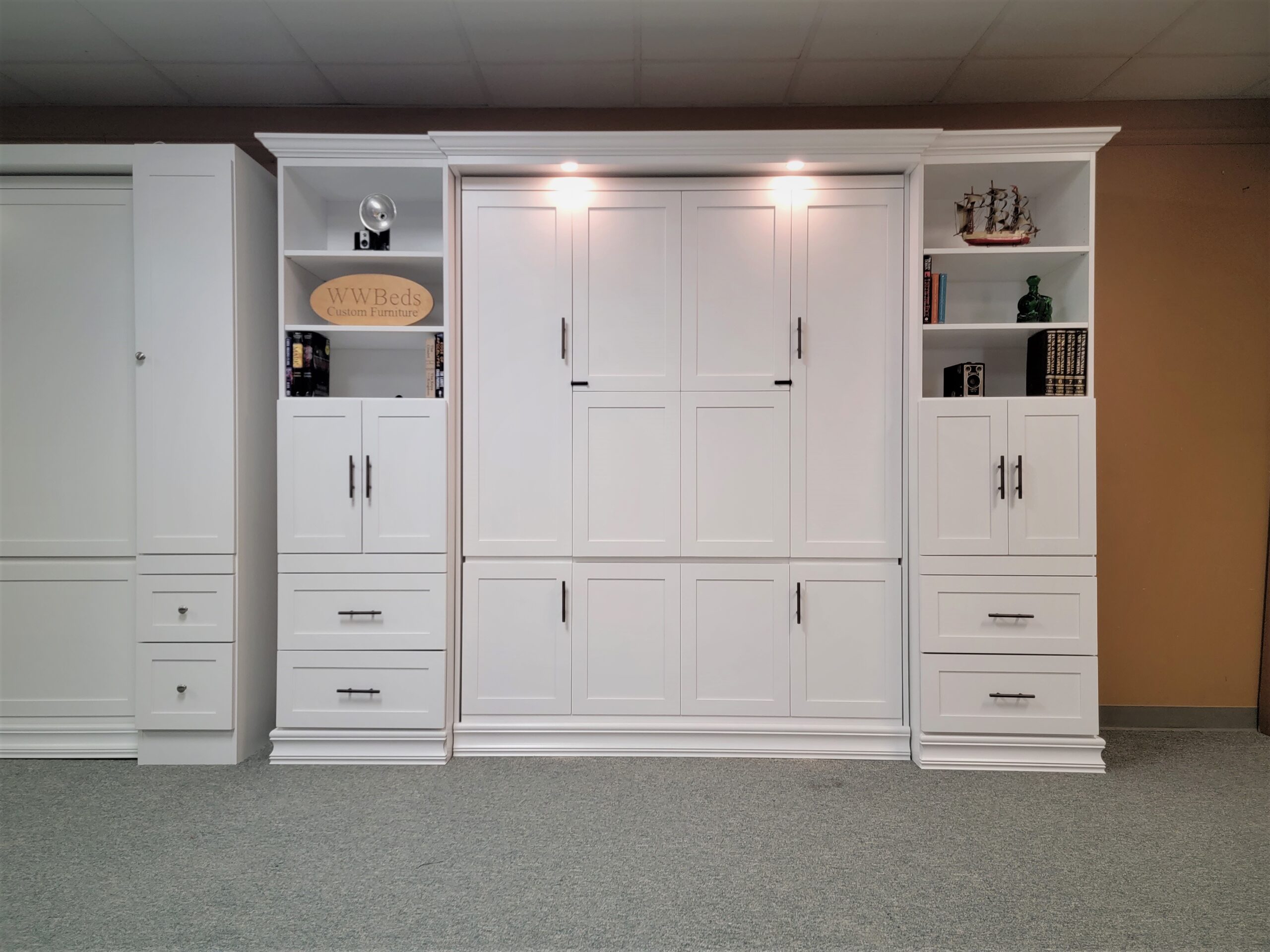 Christy Murphy Bed Front View of Bed Shown Closed