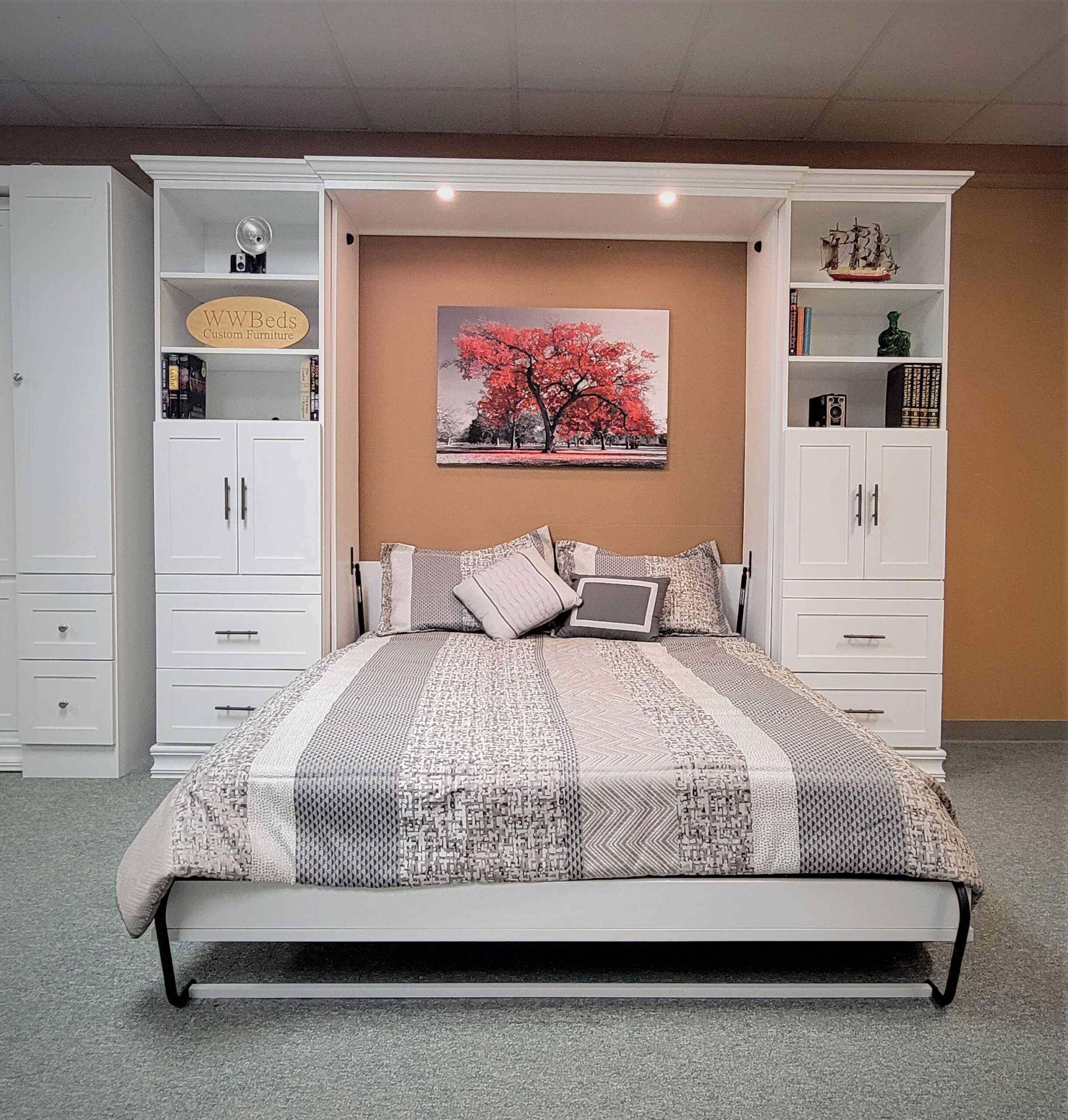 Christy Murphy Bed Front View of Bed Shown Open