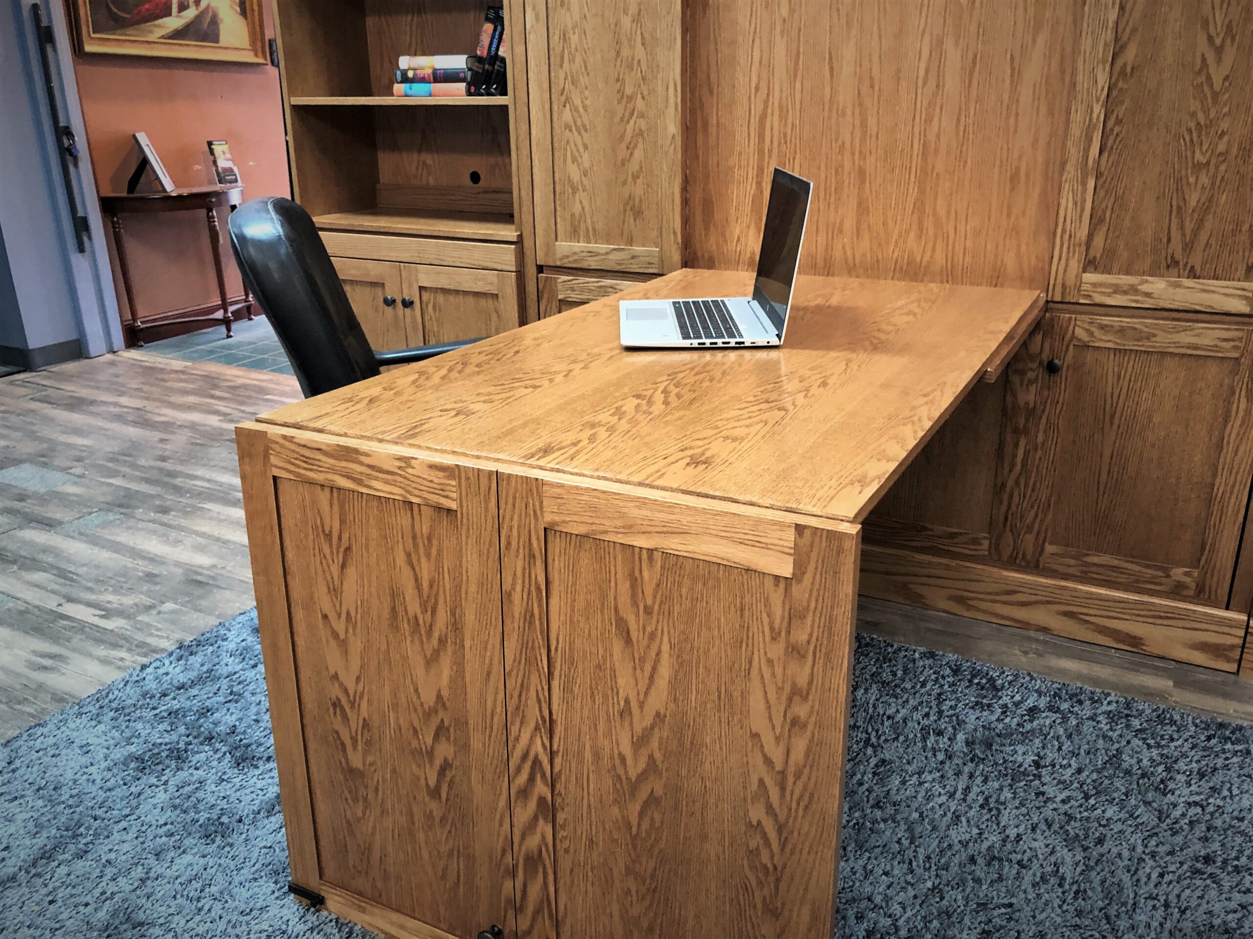 1320-0322 Shaker inset desk