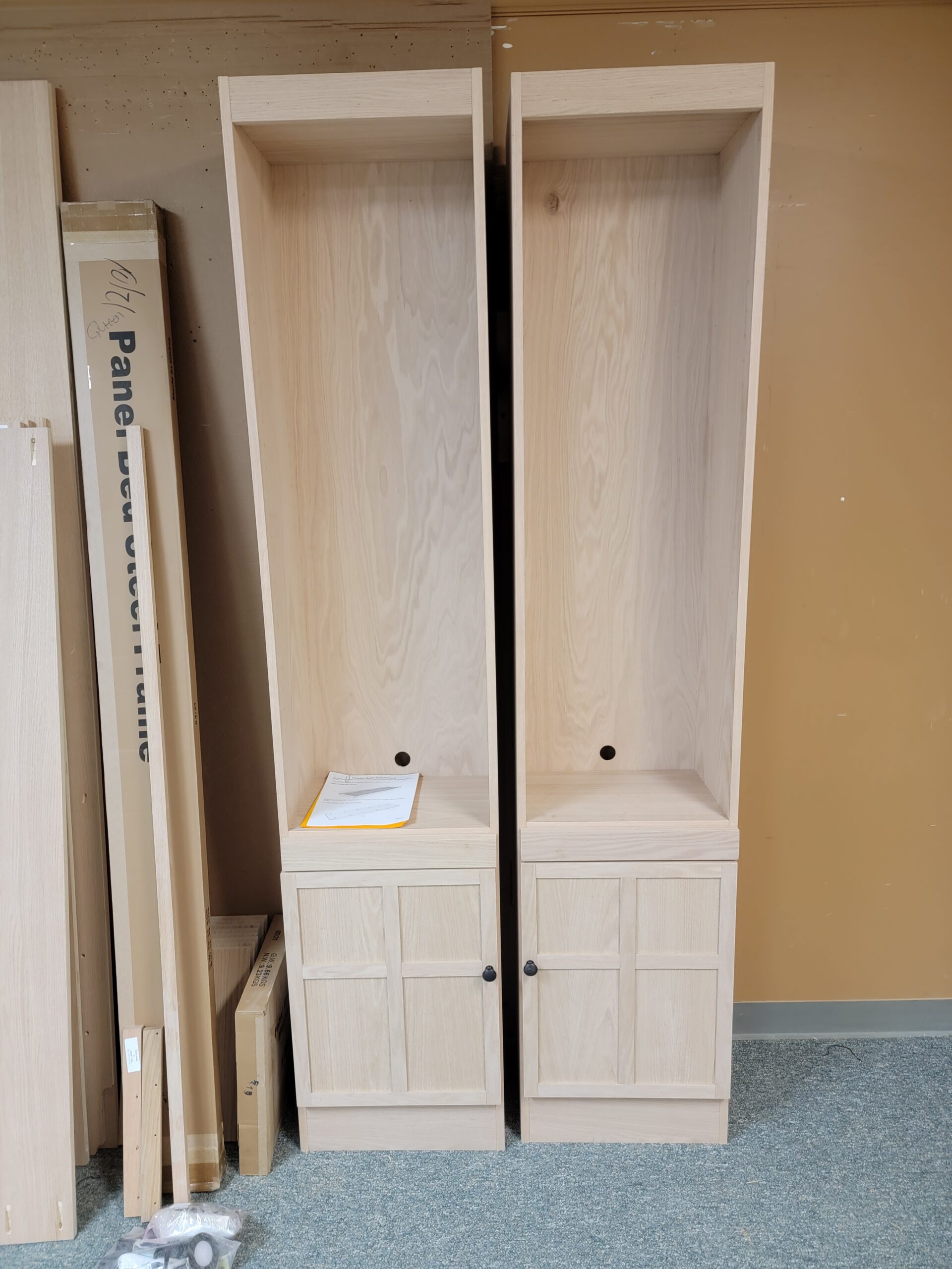 Precut Davis Bookcases