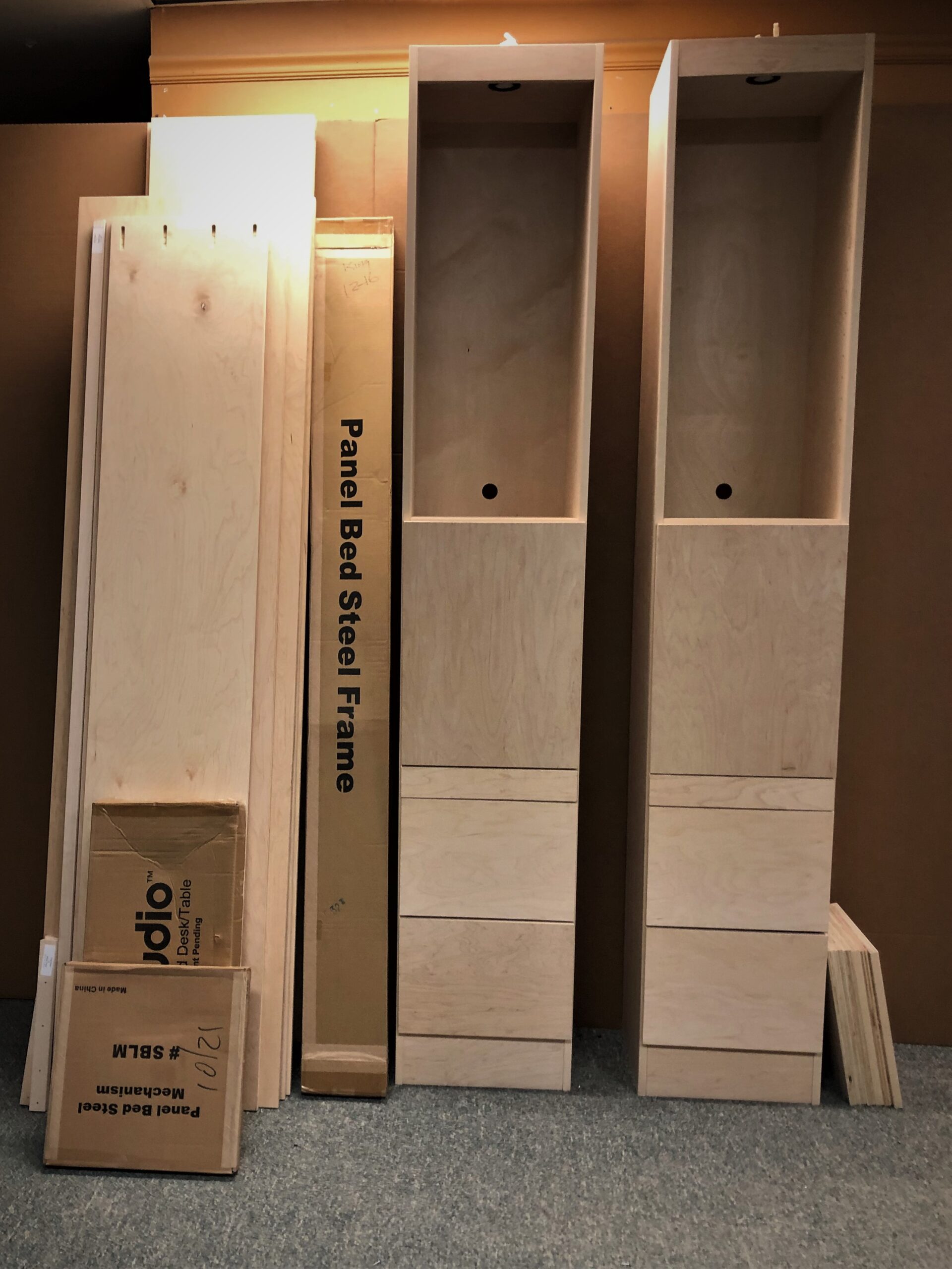 DIY Kit with Bookcases