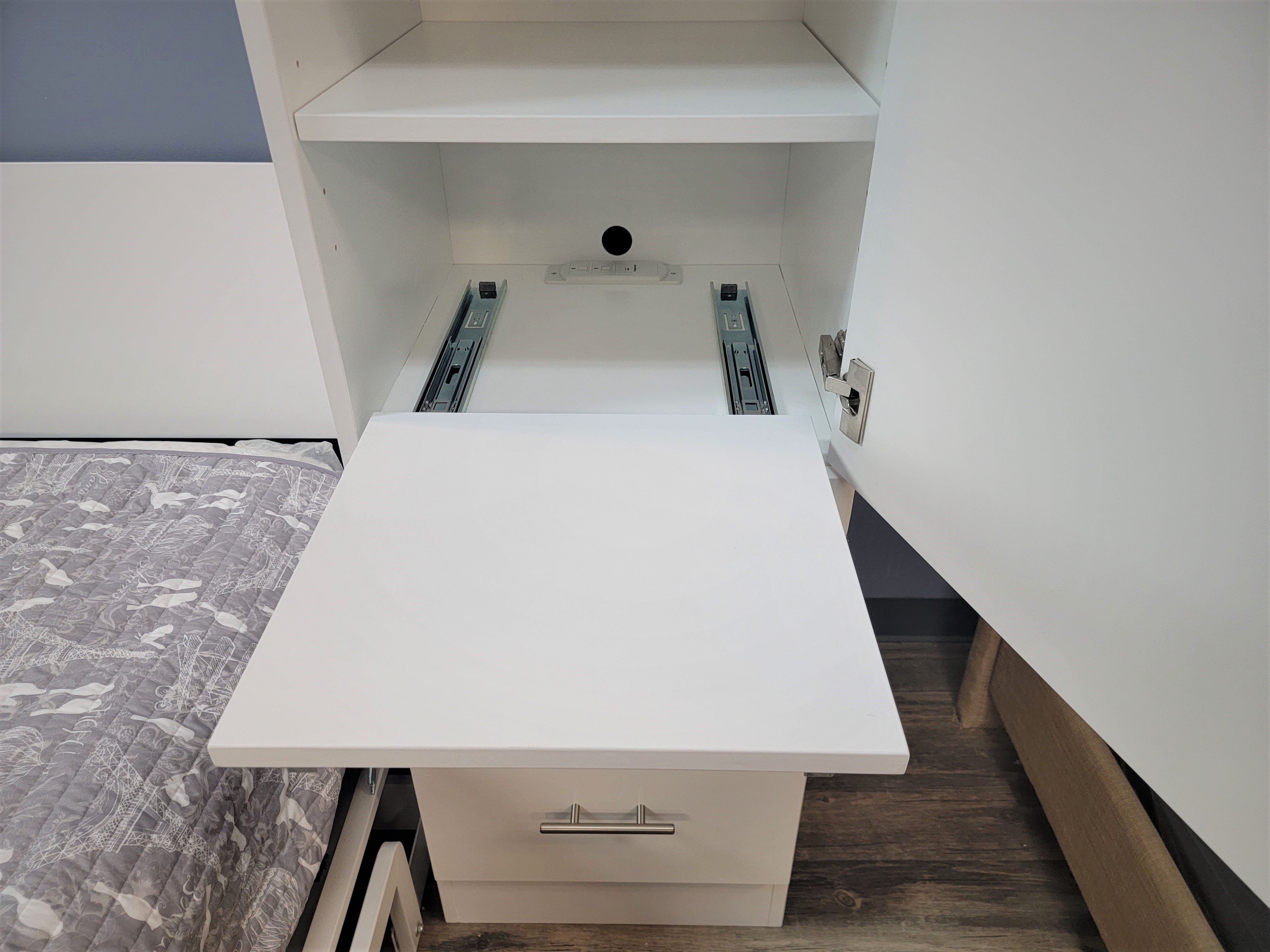 Manhattan Murphy Bed Printer Pullout