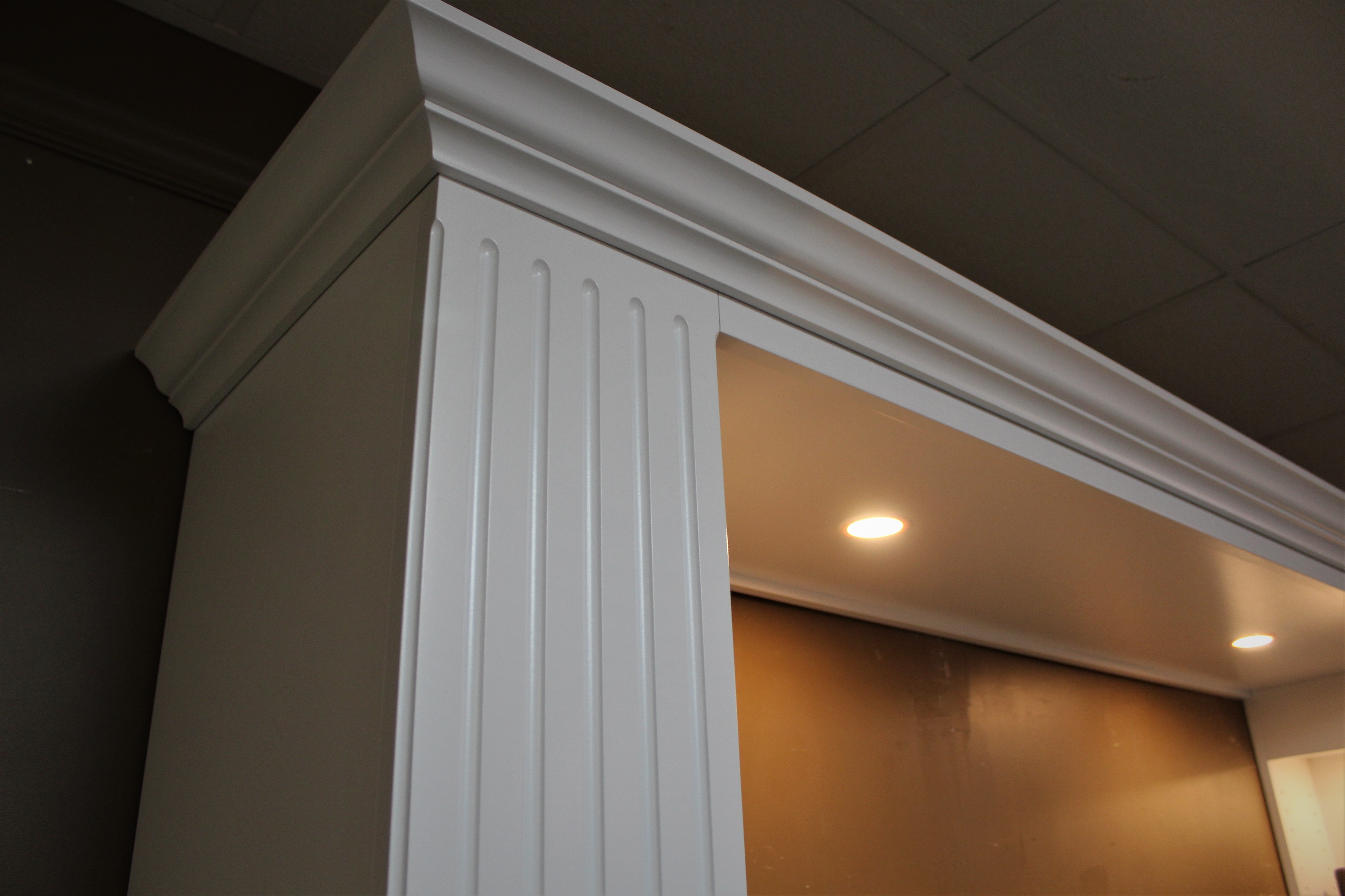 Smithsonian Murphy Bed Close Up of Fluting