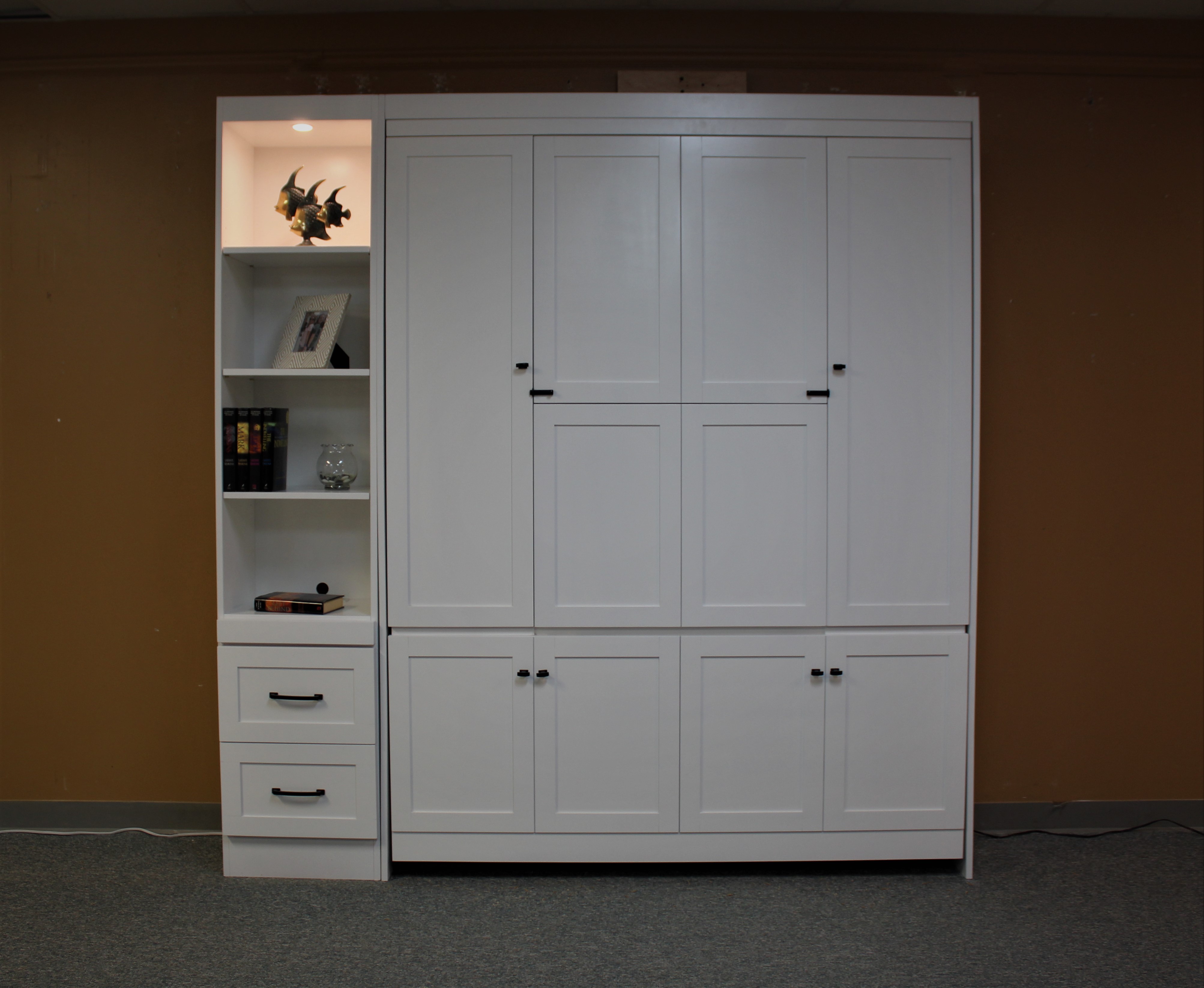 Christy Murphy Bed Front View of Bed Shown Closed